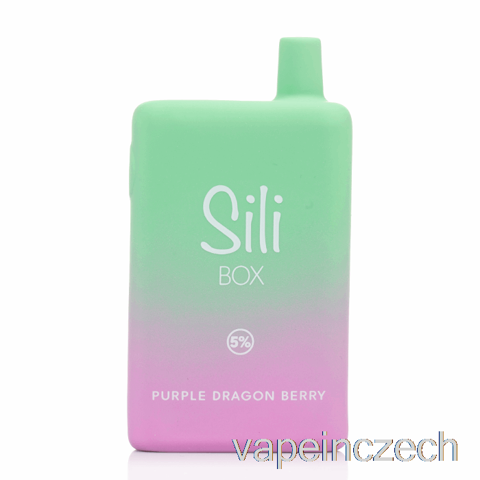 Sili Box 6000 Jednorázový Fialový Dragon Berry Vape Bez Nikotinu